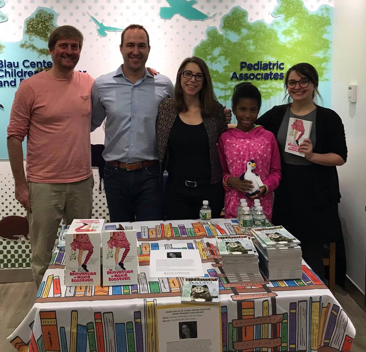 Kevin Anderson’s Ghostwriting and Editing Team Visits Kravis Children’s Hospital