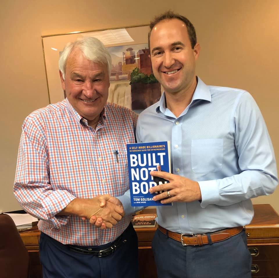 Congratulations to Tom Golisano on his book with HarperCollins