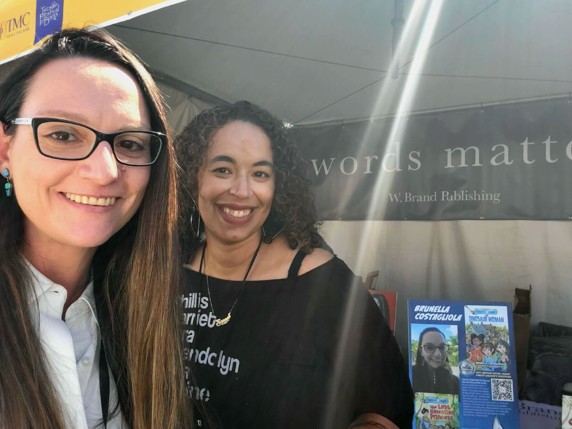 Senior Editor Hannah Gómez was at the Tucson Festival of Books last weekend, moderating a panel with romance authors, meeting KAA freelancers in person for the first time, and hosting dinner with luminaries including Ellen Oh and Vashti Harrison.