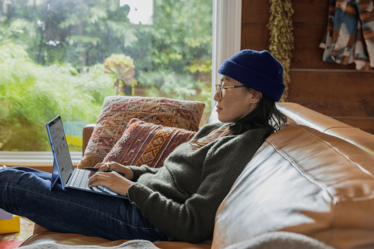 woman writing min