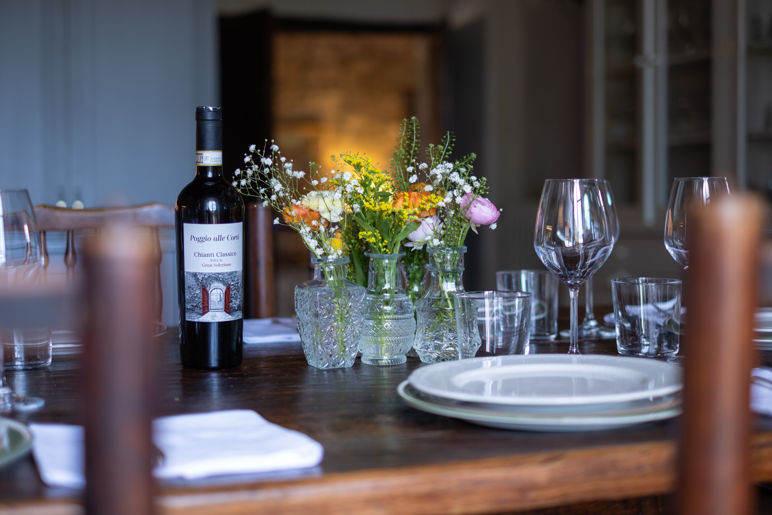 poggio dinner table